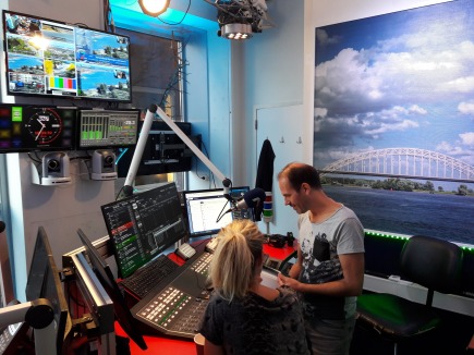 Stefanie Bouwels Radio studio
